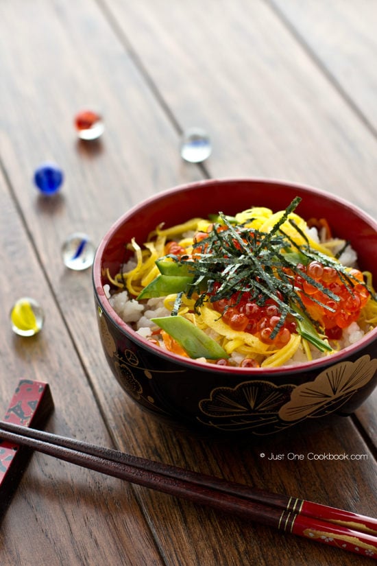 chirashi platter